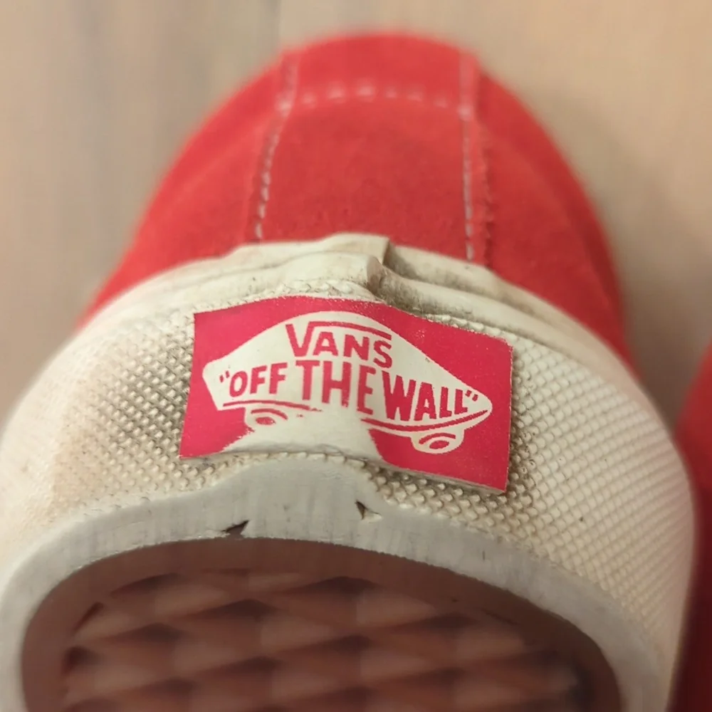 Vans suede lace sneakers RED - Picture 6 of 7